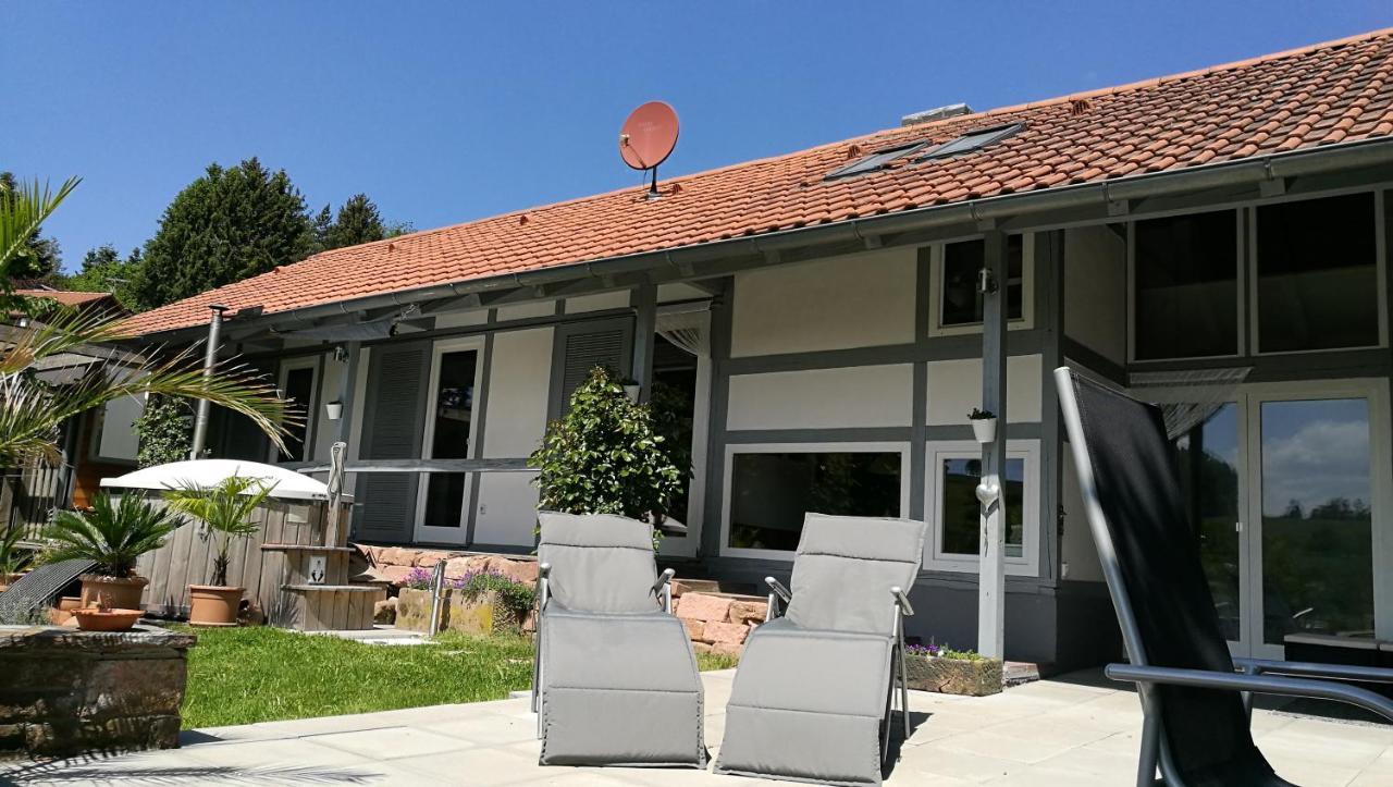 Ferienhaus Glucksmoment Grasellenbach Dış mekan fotoğraf